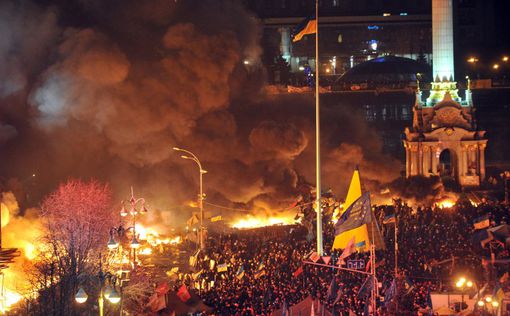Киев в огне
