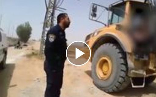 13-летнего бедуина поймали за рулем грузовика