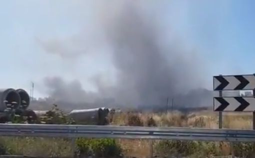 В пожарных в Бейт Эль стреляли: видео