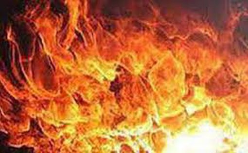 Крупный лесной пожар вспыхнул возле домов в Далият-эль-Кармель