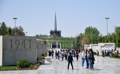 Память о подвиге. Парк Победы в Ташкенте | Фото: ИА «Дунё»