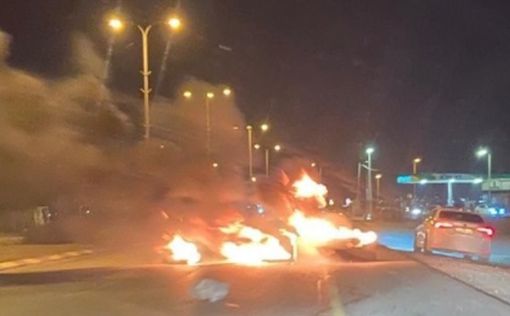Бунт бедуинов в Негеве, перекрыто шоссе №25