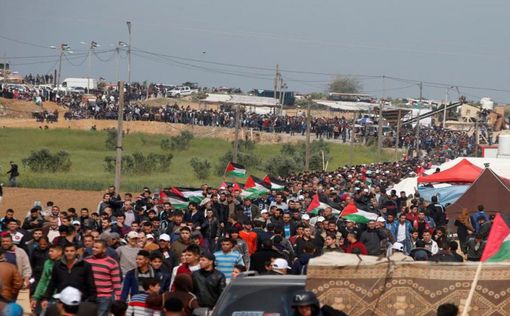 Тысячи палестинцев пытались прорваться через забор с Газой