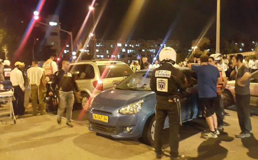 Автомобильная авария в Иерусалиме. 2 пострадавших