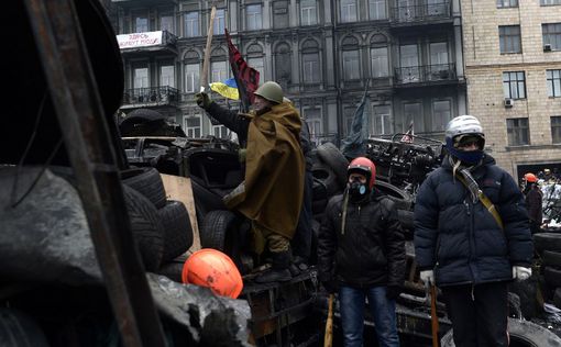 На баррикадах Евромайдана