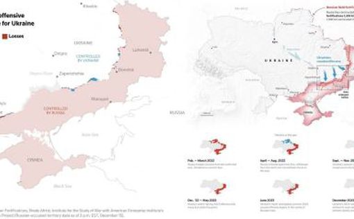 Какие территории Украина отвоевала, а какие еще захвачены РФ, ISW подвели итоги