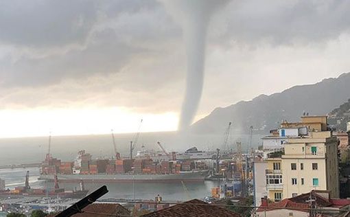 Разрушительный торнадо пронесся на юге Италии