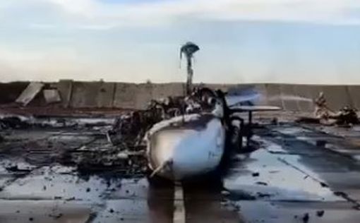 СМИ: на аэродроме в Крыму уничтожен Су-24