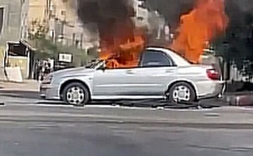 В Калькилии убит еврей, его машина сожжена