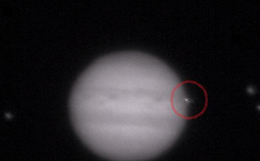 Австриец снял падение пришельцев на Юпитер