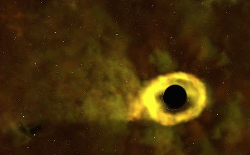 НАСА впервые запечатлели поглощение звезды черной дырой