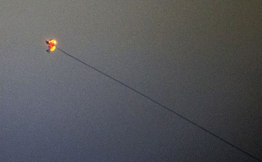 Зафиксировано падение ракеты в районе Гуш-Дан