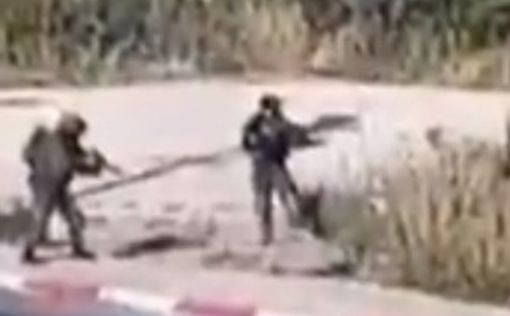 Вытащил нож и побежал к солдатам: видео попытки теракта в Самарии