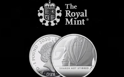 В Британии выпустили монету в честь Джеймса Бонда