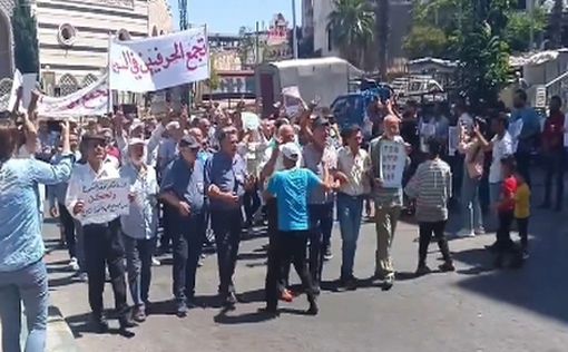 Демонстрация в Джабаль аль-Друз: шайтаны Хезболлы взорвали детей на Голанах