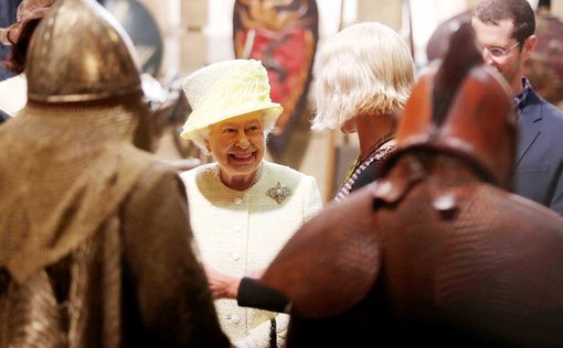 Елизавета II попала на съемки "Игры Престолов"