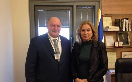 Ципи Ливни встречалась с послом России в Израиле