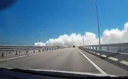 Видео: "сопутствующий ущерб" во время учений на Крымском мосту