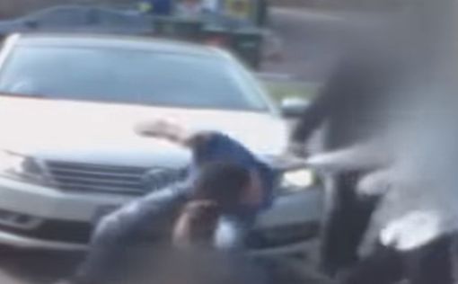 Видео: жестокое избиение водителя грузовика в Петах-Тикве