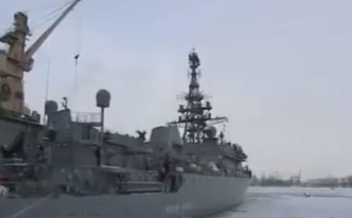 Российский военный корабль "Иван Хурс" атакован дронами