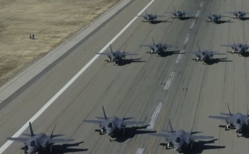 "Парад Слона": первые массивные маневры F-35