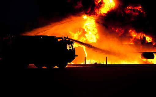 Пожар на рынке в Тель-Авиве: на месте работают спасатели