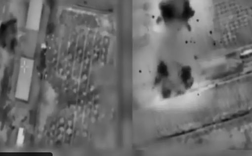 Видео: ЦАХАЛ разбомбил объект по производству оружия в Газе
