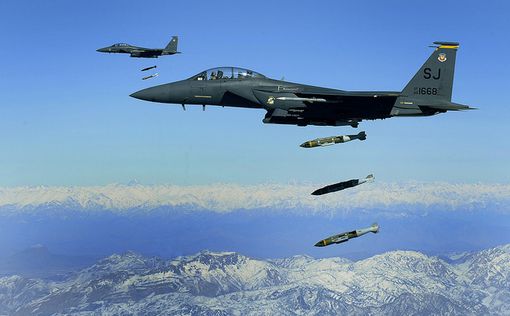 США и коалиция нанесла 22 авиаудара по позициям ISIS