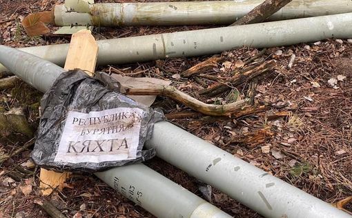 Фото снарядов, которые оставили после себя россияне в лесах Киевской области