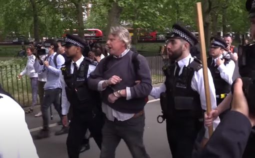 Массовые протесты в Лондоне завершились арестами
