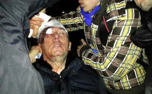 “Беркут” избил бывшего министра внутренних дел Юрия Луценко