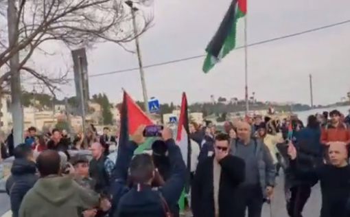Вопреки требованиям Бен-Гвира: палестинские флаги в Иерусалиме