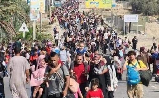 ЦАХАЛ: за сегодняшний день 50 тысяч ушли из северной Газы на юг