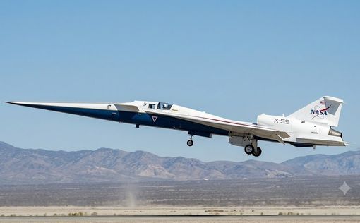 Новый самолет NASA успешно преодолел звуковой барьер без звуковой волны