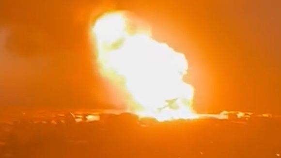 Мощный взрыв произошел на газохранилище в Марокко: видео