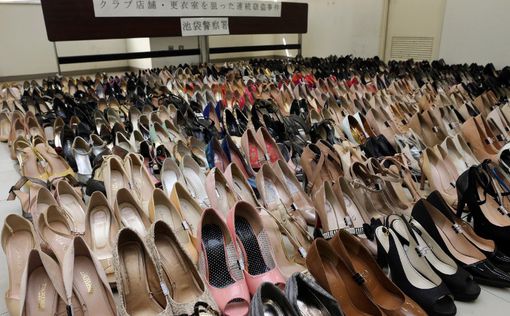 Японский бомж украл 450 пар женской обуви