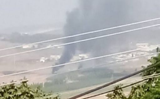 После обстрела "Хезболлы" - пожар в окрестностях Тверии