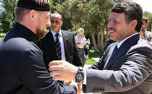 Король Иордании посетил Чечню