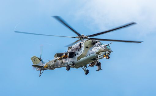 В Сирии разбился  российский вертолет Ми-24