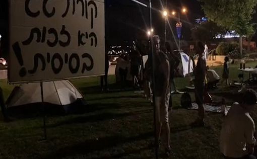 Социальные протесты: По всему Израилю строят палаточные городки
