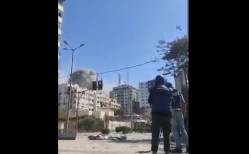 Видео: ЦАХАЛ взорвал престижную высотку в Газе
