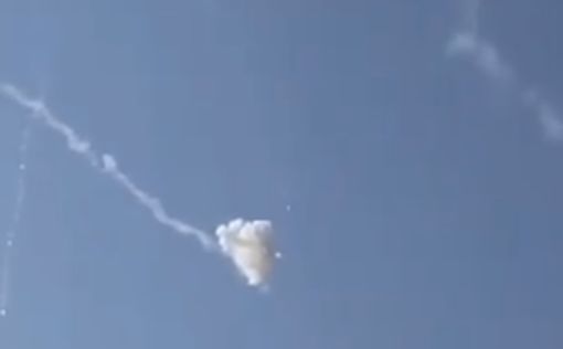 Видео: перехват ракет в Сдероте
