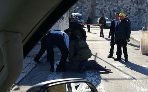 16-летняя арабка напала на солдата МАГАВа в Иерусалиме