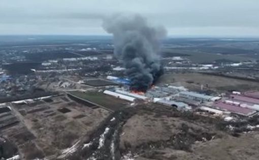 Силы РФ нанесли удар по фабрике дверей под Харьковом