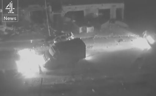 Видео: момент, когда взорвался госпиталь аль-Кудс
