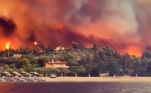 Пожары в Греции охватили 150 тысяч гектаров