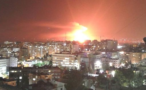 Ночь превратилась в день: израильский удар по Дамаску