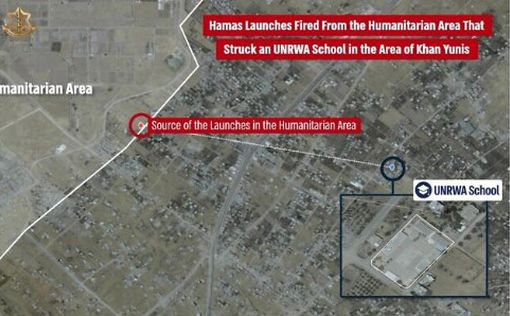 Ракета ХАМАСа поразила школу UNRWA в Хан-Юнисе