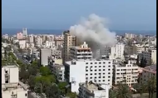 Арабские СМИ: ЦАХАЛ нанес удар по зданию в Газе
