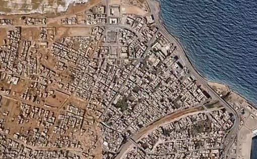 Наводнение в Ливии: жуткие снимки со спутника показали последствия разрушений